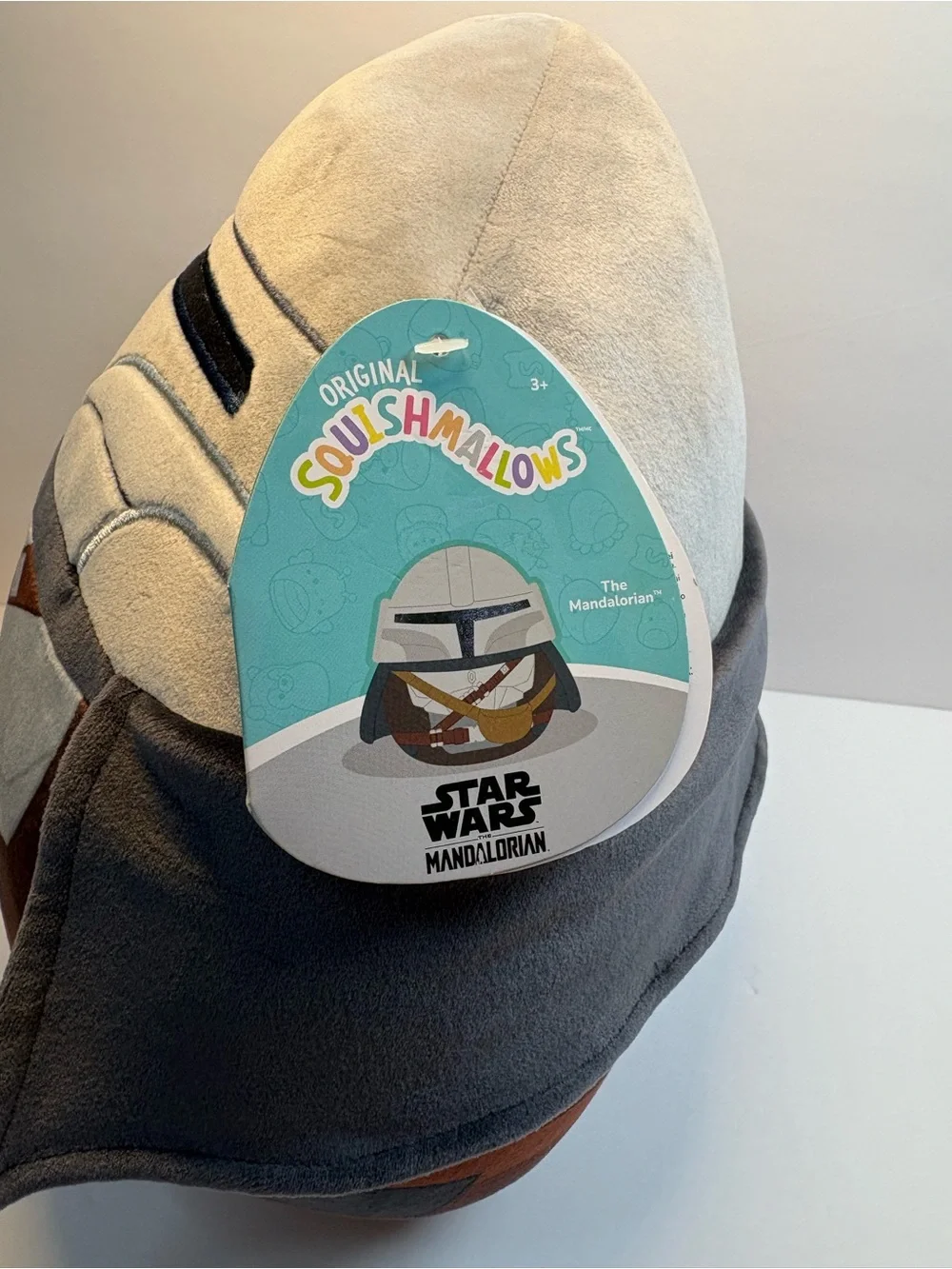 Squishmallows Star Wars The Mandalorian 12” Plush NWT